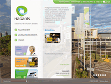 Tablet Screenshot of haganis.fr